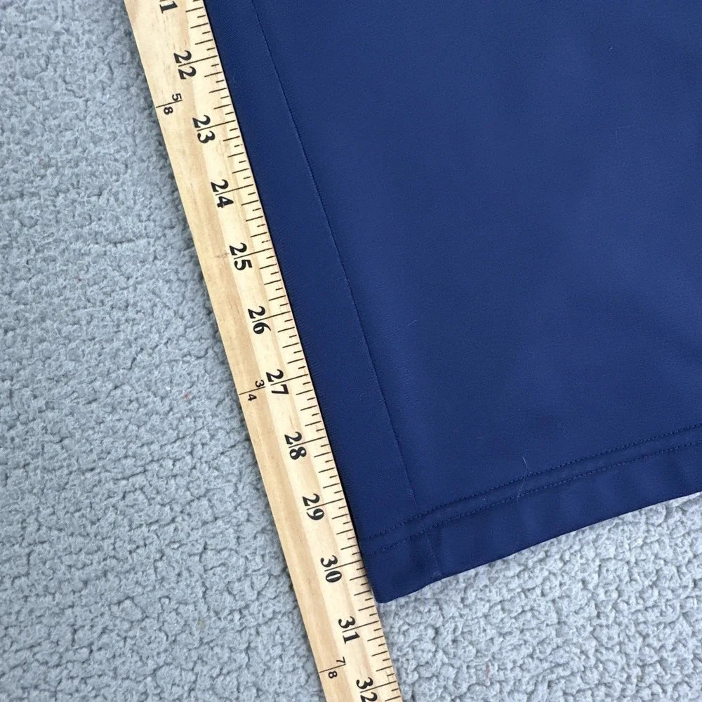 VTG Y2K Adidas‎ Breakaway Pants Men Large Blue Tearaway 3 Stripes Dazzle